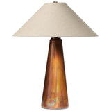 Romani Table Lamp, Cream Slub Linen by Four Hands-Lighting-High Fashion Home
