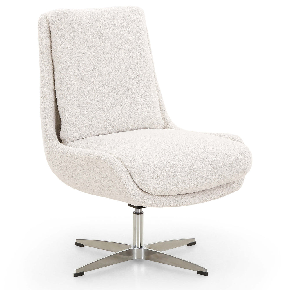 Burbank Desk Chair, Sheldon Ivory-Furniture - Office-High Fashion Home