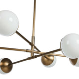Oriana Chandelier, Aged Brass by Four Hands-Lighting-High Fashion Home