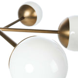 Oriana Chandelier, Aged Brass by Four Hands-Lighting-High Fashion Home