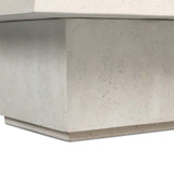 Avila Outdoor Coffee Table, Aged White by Amber Lewis x Four Hands-Furniture - Outdoor-High Fashion Home
