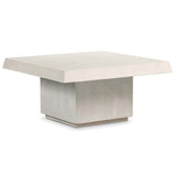 Avila Outdoor Coffee Table, Aged White by Amber Lewis x Four Hands-Furniture - Outdoor-High Fashion Home