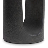 Samson End Table, Distressed Graphite by Four Hands-Furniture - Accent Tables-High Fashion Home