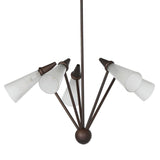 Ludwig Chandelier, Rust by Four Hands-Lighting-High Fashion Home