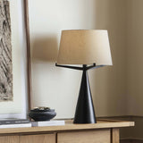 Ziggy Table Lamp, Hammered Black by Four Hands-Lighting-High Fashion Home
