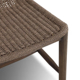 Dume Outdoor Dining Chair, Dark Textured, Set of 2 by Amber Lewis x Four Hands-Furniture - Outdoor-High Fashion Home