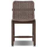 Dume Outdoor Dining Chair, Dark Textured, Set of 2 by Amber Lewis x Four Hands-Furniture - Outdoor-High Fashion Home