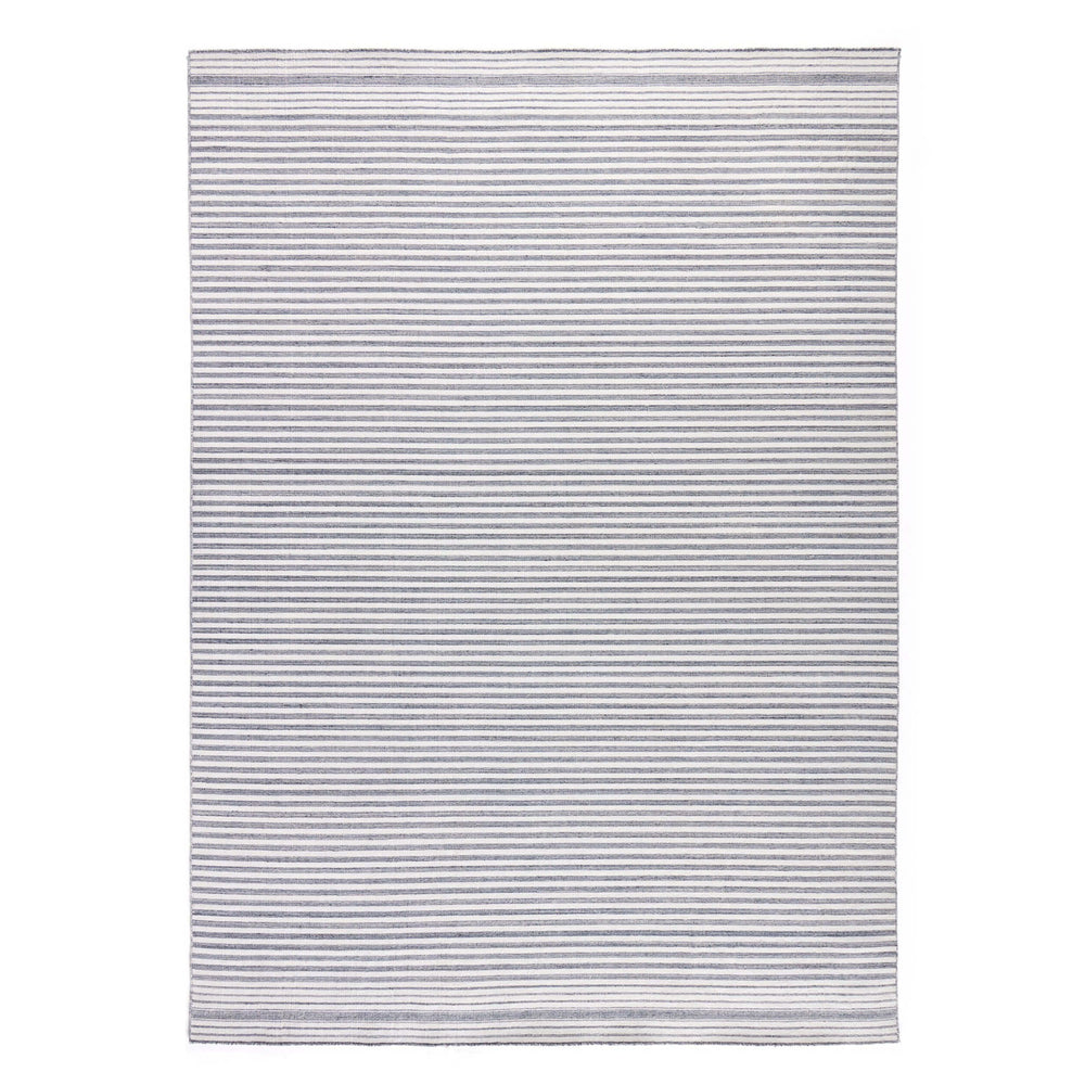 Selena Outdoor Rug, Blue Stripe by Four Hands-Rugs1-High Fashion Home