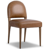 Abilene Leather Dining Chair, Chaps Saddle, Set of 2 by Four Hands-Furniture - Dining-High Fashion Home