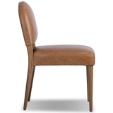 Abilene Leather Dining Chair, Chaps Saddle, Set of 2 by Four Hands-Furniture - Dining-High Fashion Home