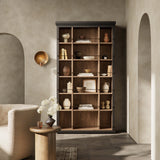 Alistair Bookcase, Smoked Black by Amber Lewis x Four Hands-Furniture - Storage-High Fashion Home