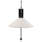 Hassell Sconce, Jet Black by Four Hands-Lighting-High Fashion Home
