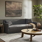 Lowell Slipcover Sofa, Broadway Denim by Amber Lewis x Four Hands-Furniture - Sofas-High Fashion Home