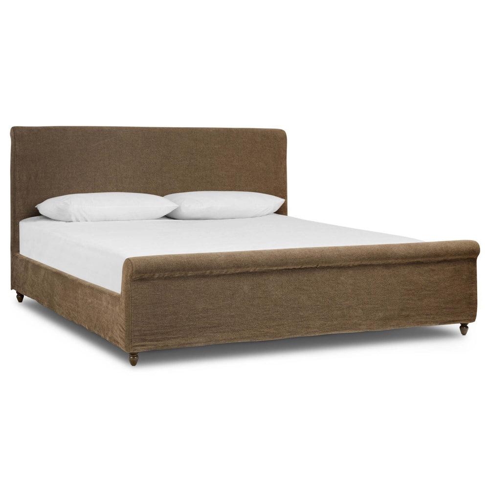 Dalia Bed, Broadway Coffee by Amber Lewis x Four Hands-Furniture - Bedroom-High Fashion Home