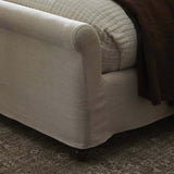 Dalia Bed, Broadway Dune by Amber Lewis x Four Hands-Furniture - Bedroom-High Fashion Home