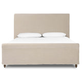 Dalia Bed, Broadway Dune by Amber Lewis x Four Hands-Furniture - Bedroom-High Fashion Home
