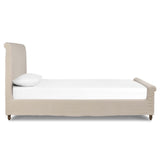 Dalia Bed, Broadway Dune by Amber Lewis x Four Hands-Furniture - Bedroom-High Fashion Home