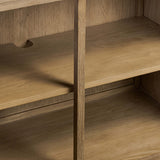 Adley Sideboard, Weathered Washed Oak by Four Hands-Furniture - Storage-High Fashion Home
