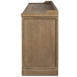 Adley Sideboard, Weathered Washed Oak by Four Hands-Furniture - Storage-High Fashion Home