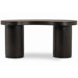 Leeds Desk, Ebony by Four Hands-Furniture - Office-High Fashion Home