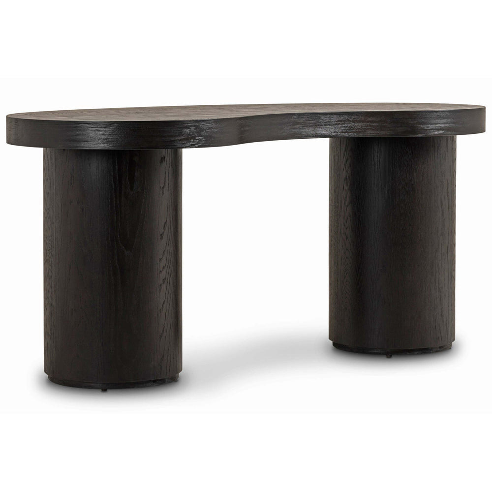 Leeds Desk, Ebony by Four Hands-Furniture - Office-High Fashion Home