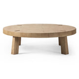 Sadira Coffee Table, Worn Oak by Amber Lewis x Four Hands-Furniture - Accent Tables-High Fashion Home