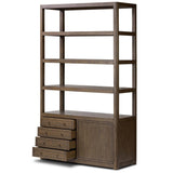 Miko Bookcase, Fawn Oak by Four Hands-Furniture - Storage-High Fashion Home
