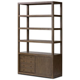 Miko Bookcase, Fawn Oak by Four Hands-Furniture - Storage-High Fashion Home