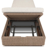 Lorelei Outdoor Chaise, Alessi Buff by Four Hands-Furniture - Chairs-High Fashion Home