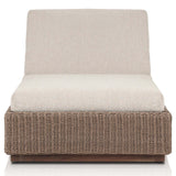 Lorelei Outdoor Chaise, Alessi Buff by Four Hands-Furniture - Chairs-High Fashion Home