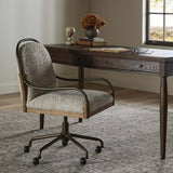 Demi Desk Chair, Ivan Stone by Amber Lewis x Four Hands-Furniture - Office-High Fashion Home