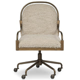 Demi Desk Chair, Ivan Stone by Amber Lewis x Four Hands-Furniture - Office-High Fashion Home
