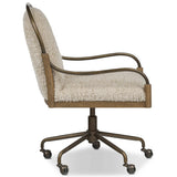 Demi Desk Chair, Ivan Stone by Amber Lewis x Four Hands-Furniture - Office-High Fashion Home