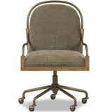 Demi Desk Chair, Malmo Olive by Amber Lewis x Four Hands-Furniture - Office-High Fashion Home