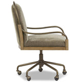 Demi Desk Chair, Malmo Olive by Amber Lewis x Four Hands-Furniture - Office-High Fashion Home