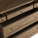 Sussex Cabinet, Drifted Oak by Amber Lewis x Four Hands-Furniture - Storage-High Fashion Home