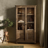 Sussex Cabinet, Drifted Oak by Amber Lewis x Four Hands-Furniture - Storage-High Fashion Home