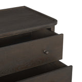 Franny Nightstand, Espresso by Amber Lewis x Four Hands-Furniture - Bedroom-High Fashion Home