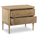 Franny Nightstand, Saddle Brown by Amber Lewis x Four Hands-Furniture - Bedroom-High Fashion Home