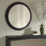 Grazia Wall Mirror, Black by Four Hands-Accessories-High Fashion Home
