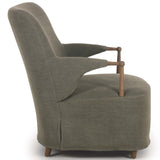 Brently Chair, Broadway Olive by Amber Lewis x Four Hands-Furniture - Chair-High Fashion Home