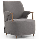 Brently Chair, Broadway Denim by Amber Lewis x Four Hands-Furniture - Chair-High Fashion Home