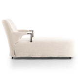 Brently Chaise, Broadway Dune by Amber Lewis x Four Hands-Furniture - Chair-High Fashion Home
