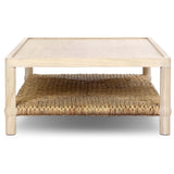 Gabriella Coffee Table, Light Natural Sungkai by Amber Lewis x Four Hands-Furniture - Accent Tables-High Fashion Home
