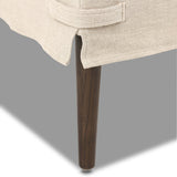Cole Large Ottoman, Broadway Dune by Amber Lewis x Four Hands-Furniture - Benches-High Fashion Home