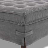 Cole Large Ottoman, Broadway Denim by Amber Lewis x Four Hands-Furniture - Benches-High Fashion Home