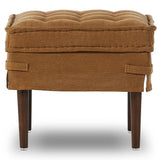 Cole Small Ottoman, Broadway Gilt by Amber Lewis x Four Hands-Furniture - Benches-High Fashion Home