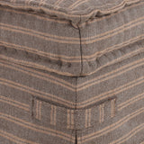 Cole Small Ottoman, Rodin Bark by Amber Lewis x Four Hands-Furniture - Benches-High Fashion Home
