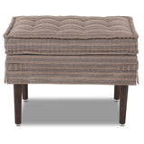 Cole Small Ottoman, Rodin Bark by Amber Lewis x Four Hands-Furniture - Benches-High Fashion Home