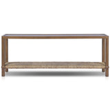 Gabriella Console Table, Brown by Amber Lewis x Four Hands-Furniture - Accent Tables-High Fashion Home